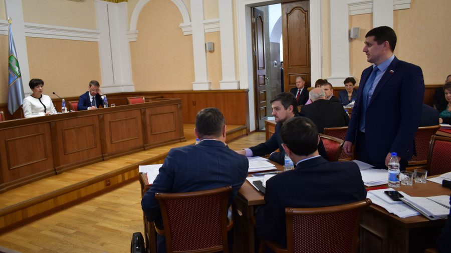 Заседание Барнаульской городской Думы 25 декабря 2019 года.