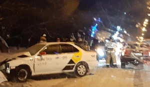 ДТП в поселке Южном в Барнауле. 