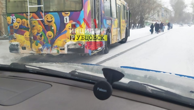 ДТП с троллейбусом в Рубцовске