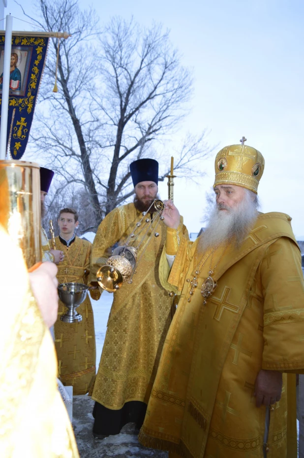 Открытие храма в селе Малахово.