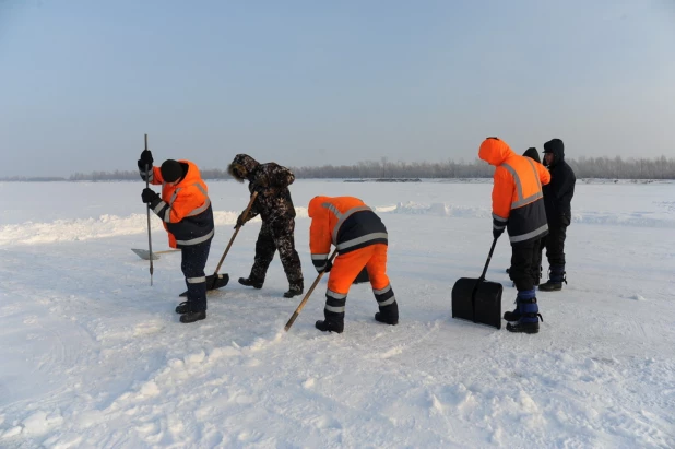 Подготовка к Крещению в Барнауле. 