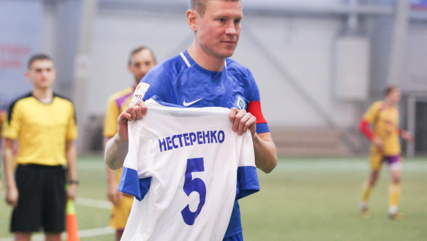 Футболист Сергей Нестеренко 