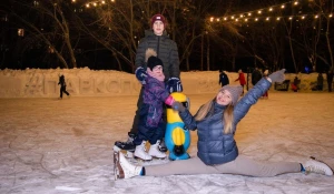 Каток в парке
