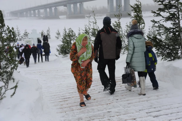 Крещение-2020 в Барнауле. 