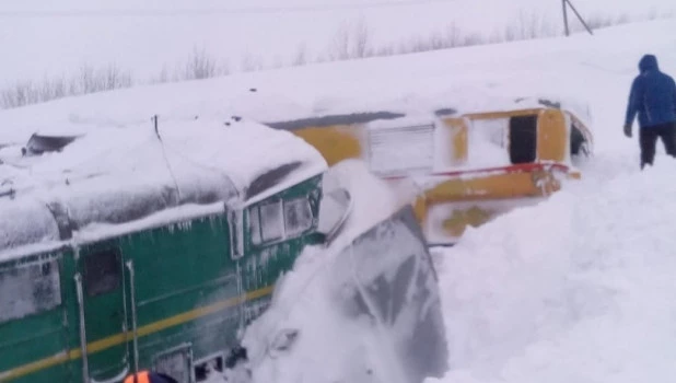 ЧП на железной дороге в Локтевском районе. 