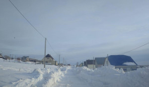 Дороги в поселке Центральном почистили от снега.