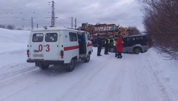 Авария в Тальменском районе.