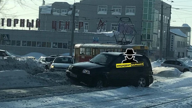 ДТП в Барнауле 1 февраля.