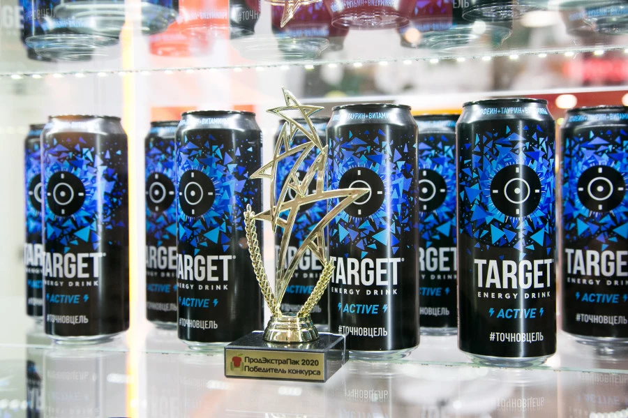 Безалкогольный энергетик TARGET energy drink.