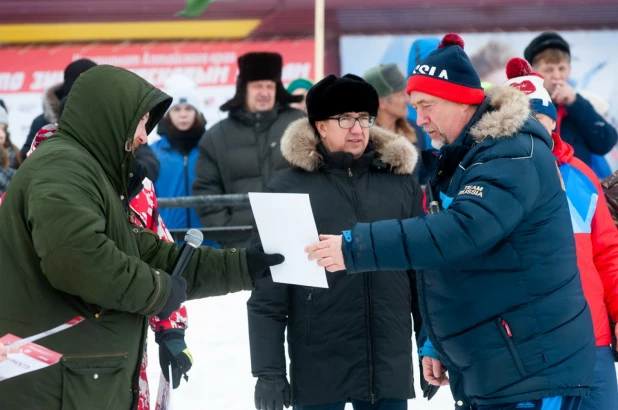 Чемпионат Алтайского края по зимним трековым гонкам.