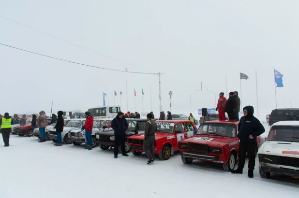 Чемпионат Алтайского края по зимним трековым гонкам.