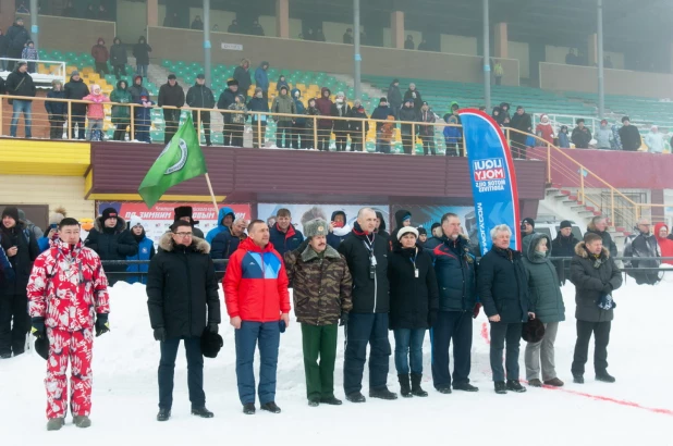 Чемпионат Алтайского края по зимним трековым гонкам.