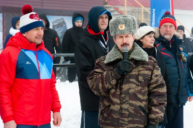 Чемпионат Алтайского края по зимним трековым гонкам.