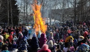 Масштабный праздник Масленицы в парке «Лесная сказка».