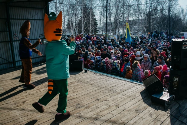 Масштабный праздник Масленицы в парке «Лесная сказка».