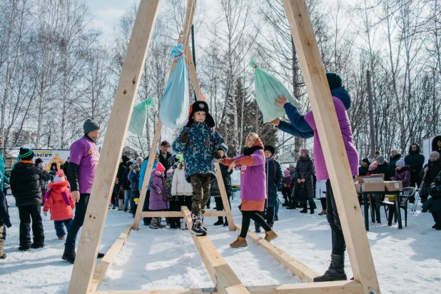 Масштабный праздник Масленицы в парке «Лесная сказка».