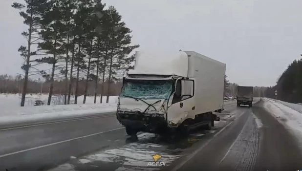 Авария в Черепановском районе.