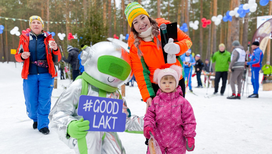 Лыжный марафон в Барнауле.
