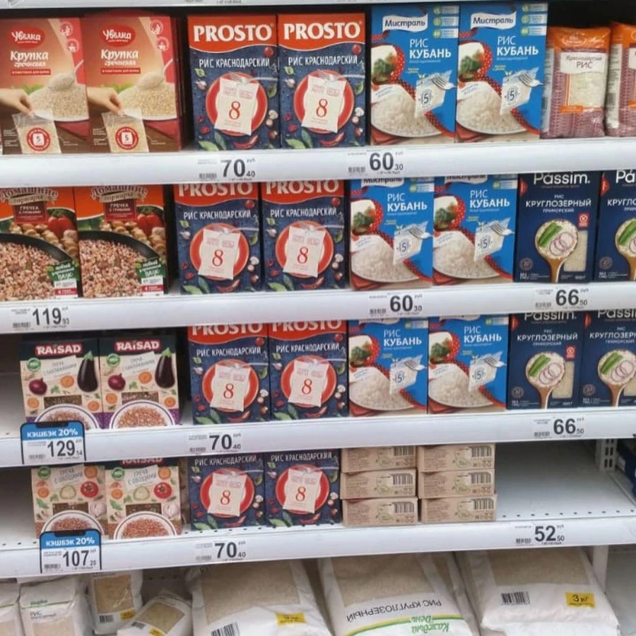 Запасы продуктов. Барнаул. Запасы продуктов. Барнаул.