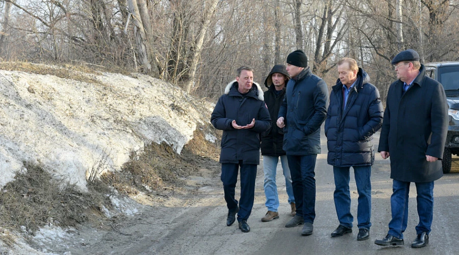 Выездное совещание по подготовке к прохождению паводка в поселке Ильича.