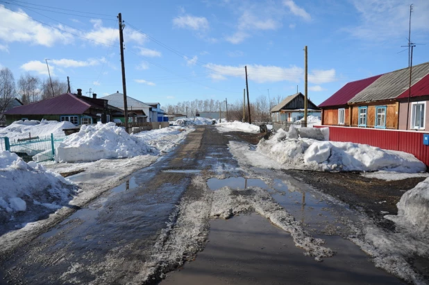 Село Победим Топчихинского района. 