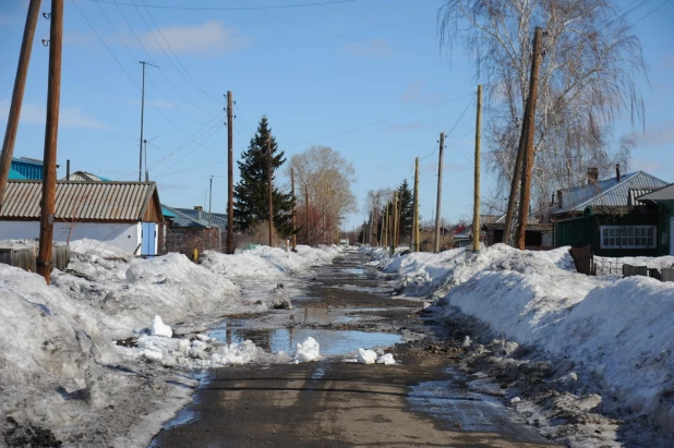 Село Победим Топчихинского района. 