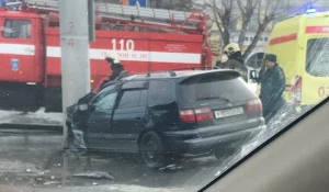 ДТП в районе пл. Спартака в Барнауле 27 марта 2020 года.