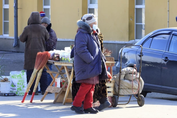 Первый день карантина из-за коронавируса в Барнауле. 