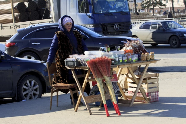 Первый день карантина из-за коронавируса в Барнауле. 