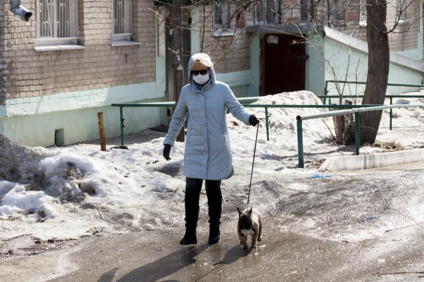 Барнаул. Пандемия коронавируса.