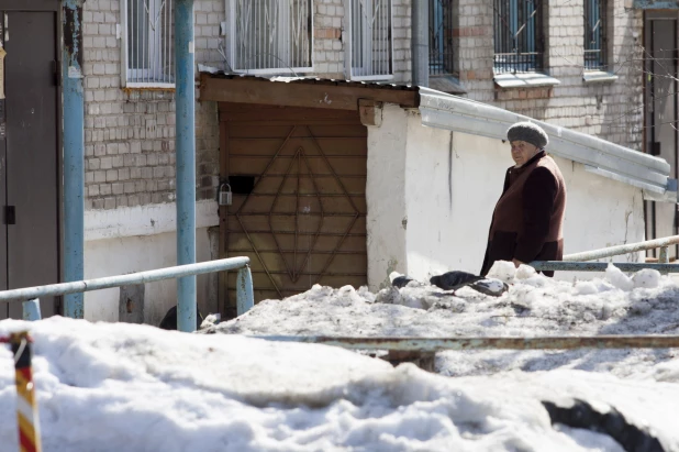 Барнаул. Пандемия коронавируса.