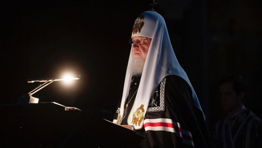Патриарх Кирилл, апрель 2020.