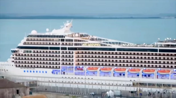 Круизный лайнер MSC Magnifica.