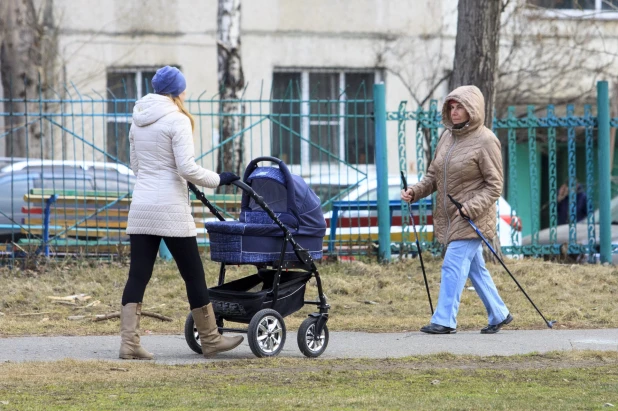 Барнаул. Весна. Пандемия коронавируса. 