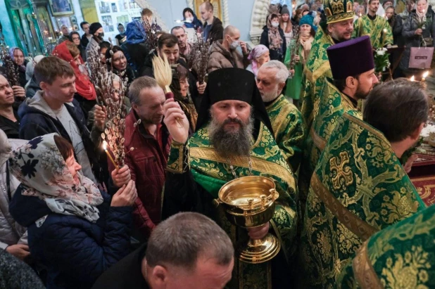 Вербное воскресенье в режиме самоизоляции. 