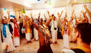 Русский дом кришнаитов в Индии.