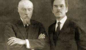 Николай Рерих и Георгий Гребенщиков.