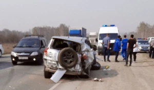 ДТП на трассе Новосибирск - Барнаул.