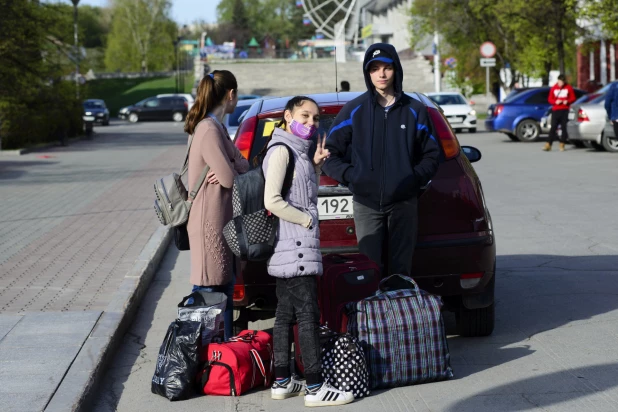 Студенты из Казахстана отправляются домой.