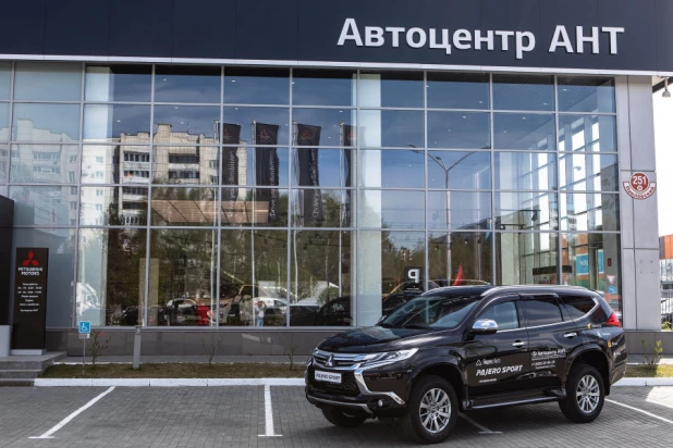 Mitsubishi Pajero Sport.