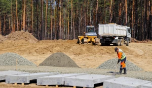 На Чуйском тракте приступают к строительству двухуровневой развязки.