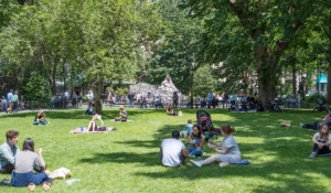 Из эскизного проекта благоустройства парка "Изумрудный".