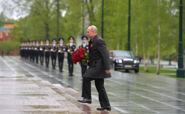 Владимир Путин поздравил россиян с Днем Победы 2020.