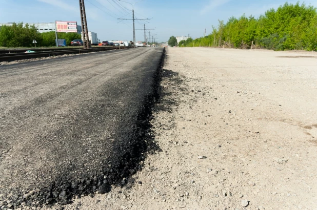 Реализация нацпроекта «Безопасные и качественные автомобильные дороги» в Барнауле.