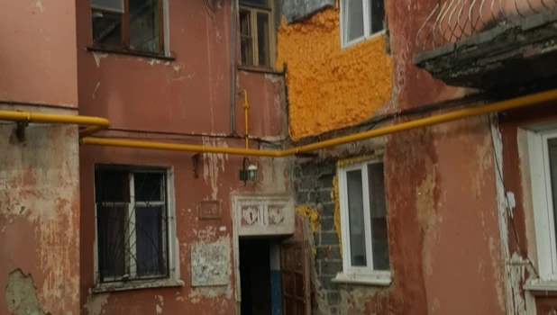 Аварийное жилье в Барнауле.