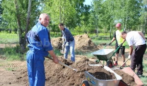 Субботник в Рубцовске.