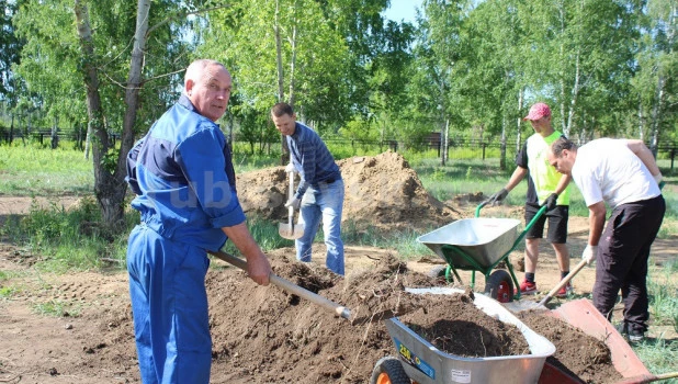 Субботник в Рубцовске.