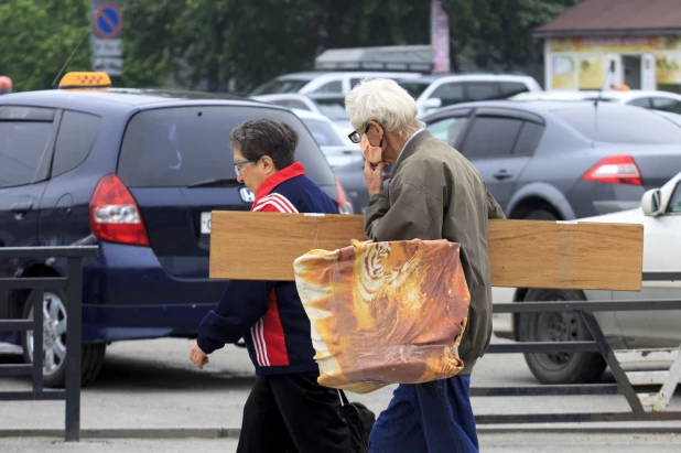 Дачники. Барнаул. 