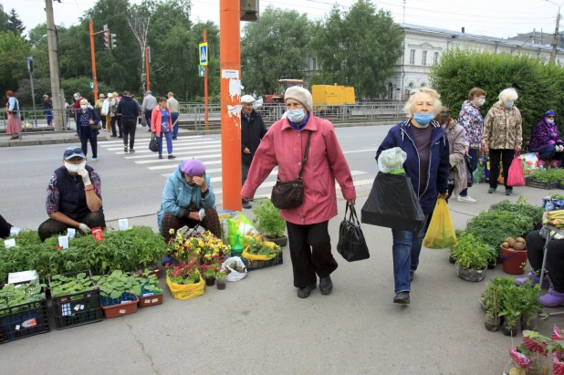 Дачники. Барнаул. 