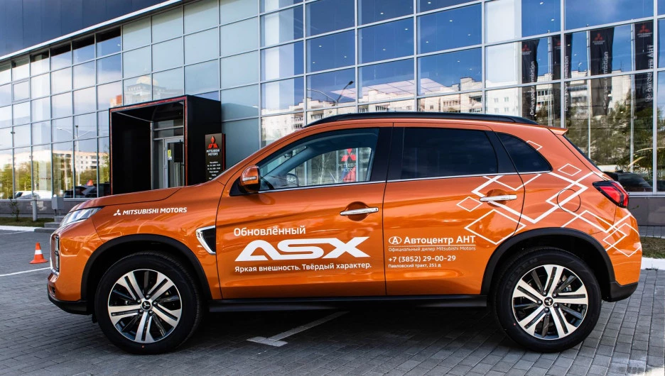 Обновленный Mitsubishi ASX.